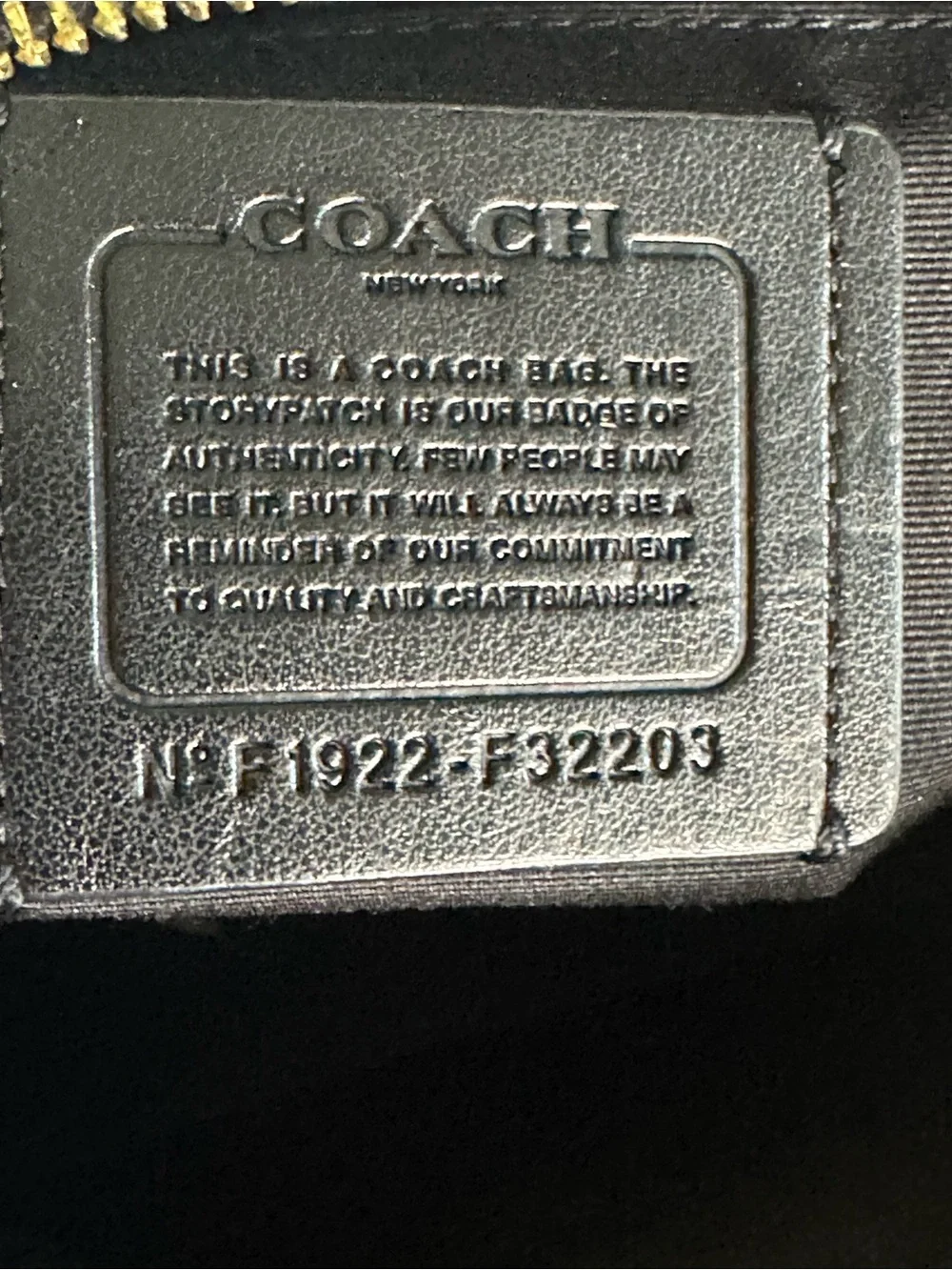Coach Mini Bennett Signature Canvas Satchel in Khaki and Black F32203